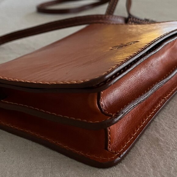 Vera Pelle Brown Crossbody Bag - Picture 8 of 15